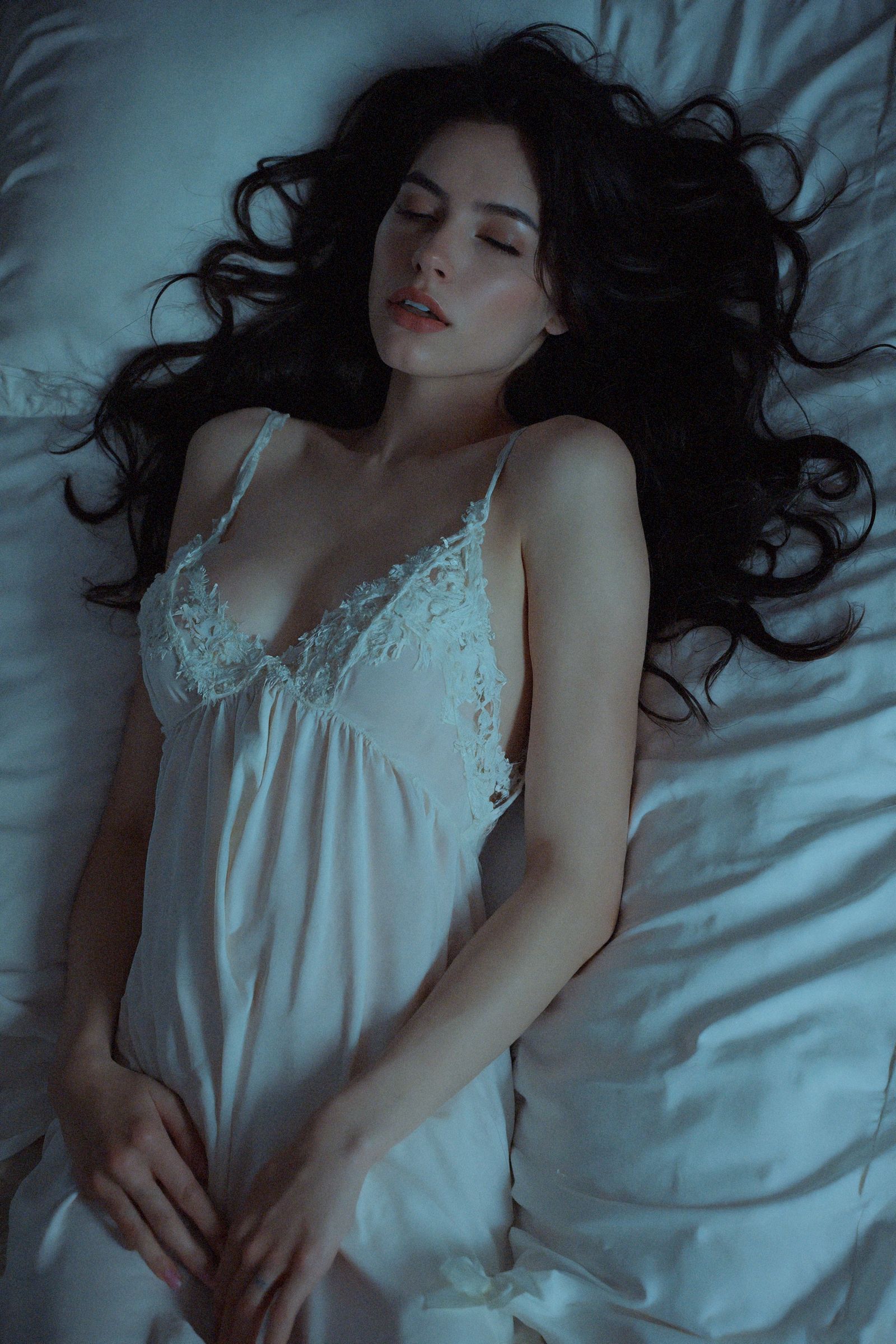 Cucked By My Sleepwalking Wife: An Erotic Voyeur Cuck Fantasy (Cuckold Series Book 1) Cover Image Of A Beautiful Brunette Woman Sleeping And Having A Wet Dream Possibly Masturbating